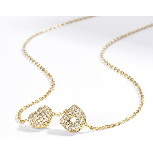 Gift-Ready Heart Initial Necklace for Women - Perfect for Any Occasion - Picture 5 of 7